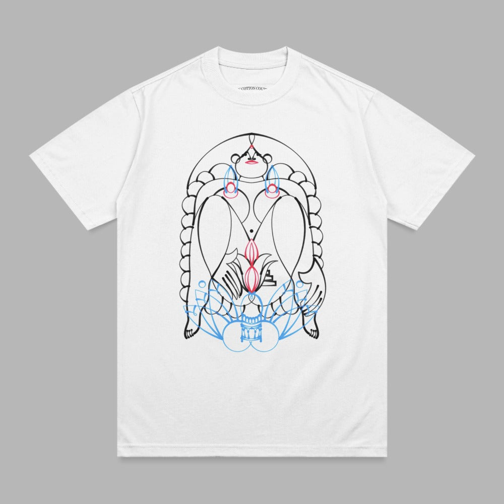 Abstract Figure Lotus Design Modern Graphic product type
