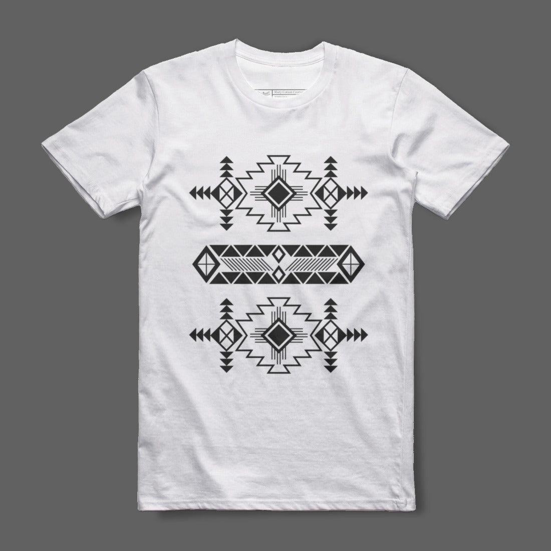 Intricate Geometric Pattern T-Shirt for Modern Style