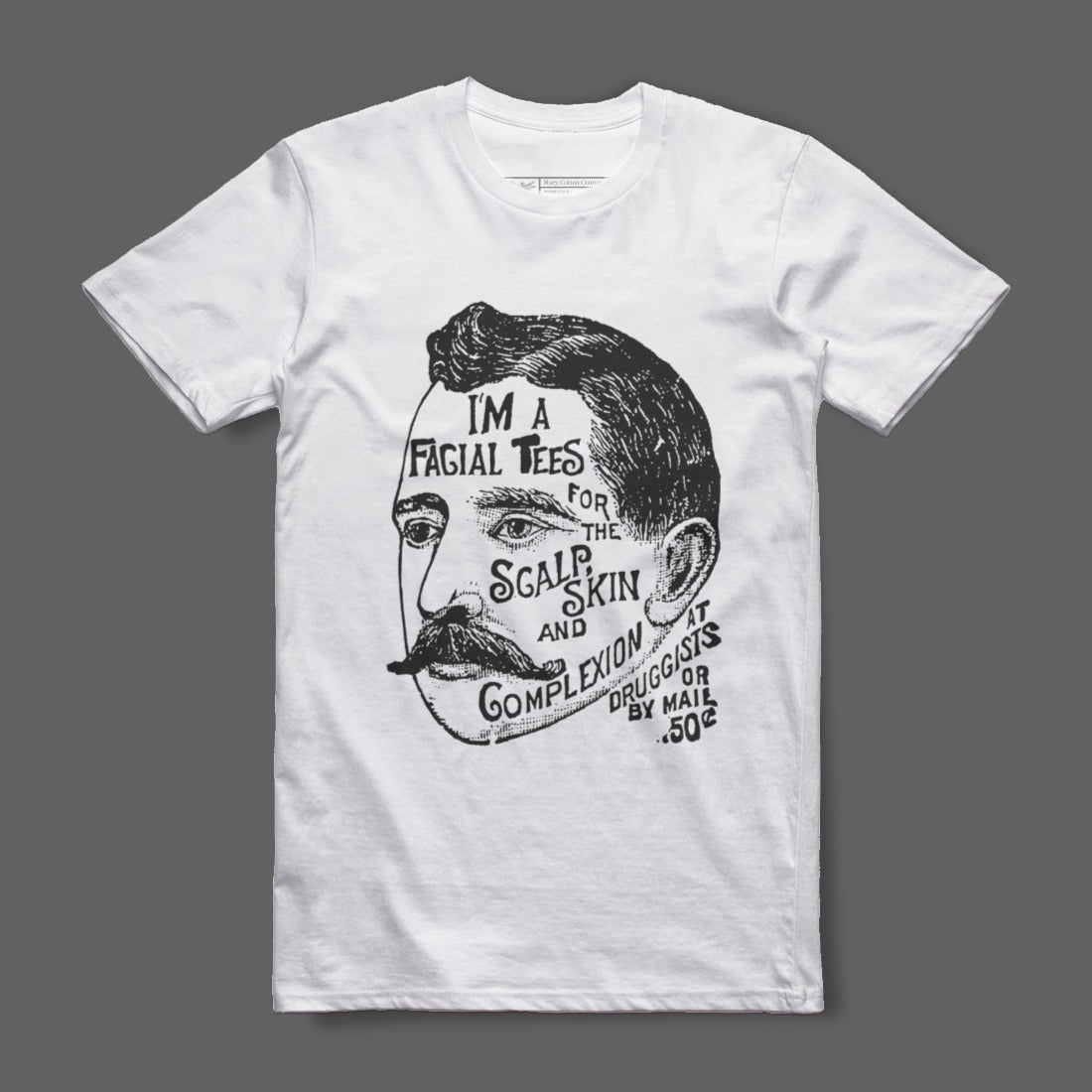 I'm a Facial Tees Vintage Style Graphic T-Shirt