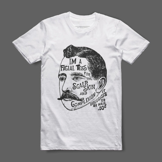 I'm a Facial Tees Vintage Style Graphic T-Shirt