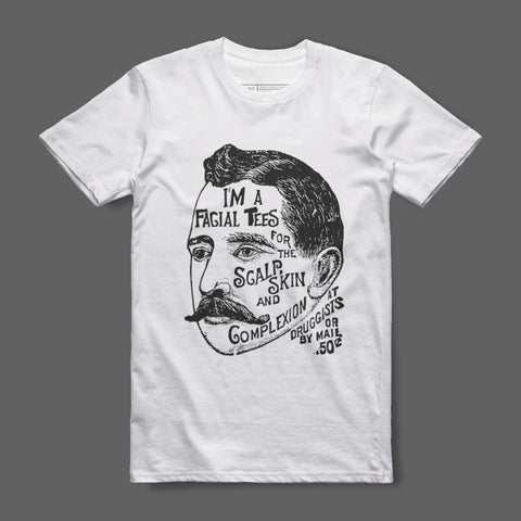 I'm a Facial Tees Vintage Style Graphic T-Shirt