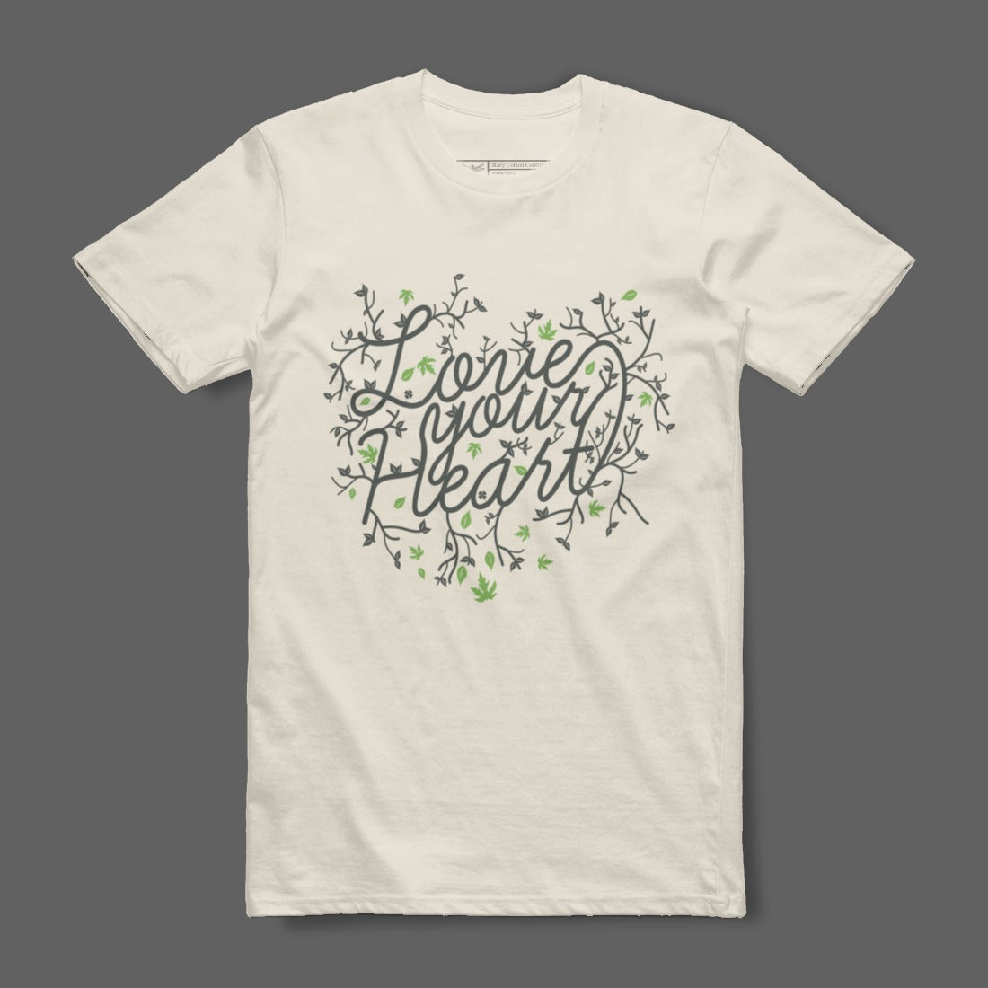 Love Your Heart Graphic Tee T-Shirt for Casual Wear