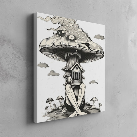 Quadro canvas la-casa