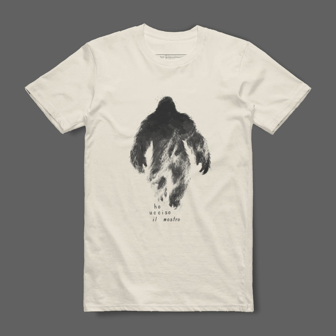 Bigfoot Silhouette Graphic Short Sleeve T-shirt