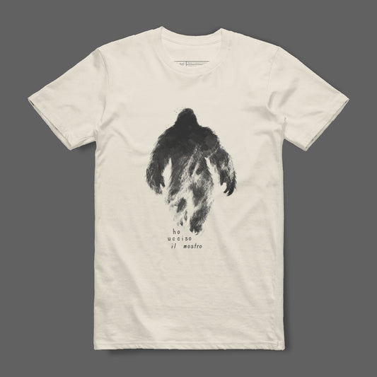 Bigfoot Silhouette Graphic Short Sleeve T-shirt