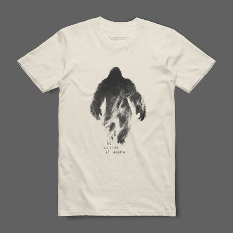 Bigfoot Silhouette Graphic Short Sleeve T-shirt