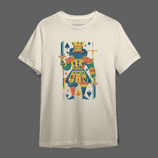 Colorful King of Spades Graphic T-shirt product