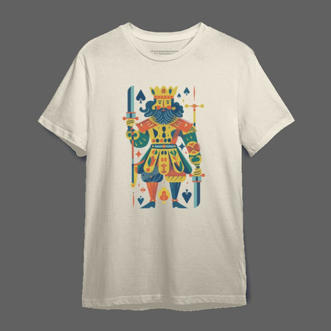 Colorful King of Spades Graphic T-shirt product