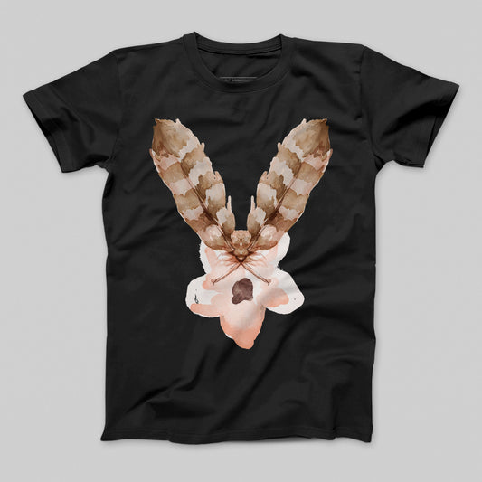 T-shirt donna boyfriend deer_flower