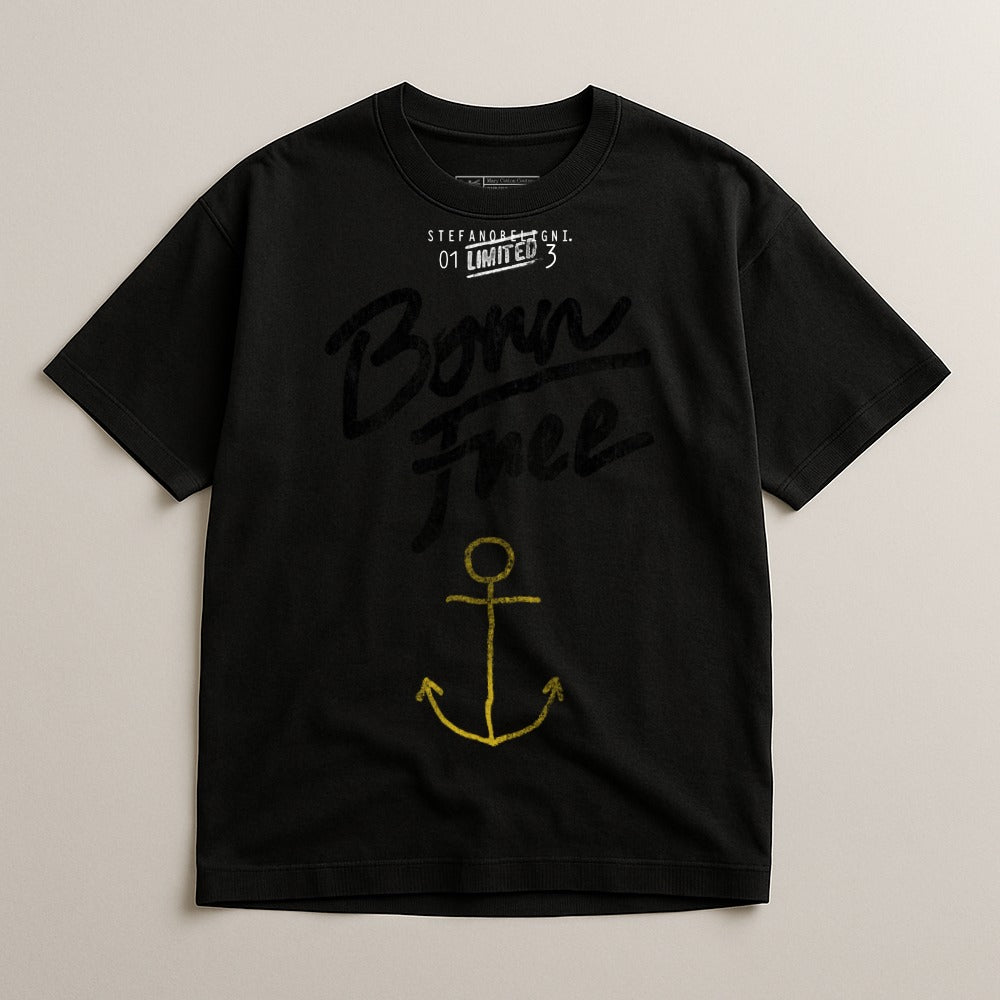 Stef and Lionel Limited Born Free Graphic Tee