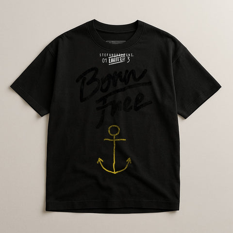 Stef and Lionel Limited Born Free Graphic Tee
