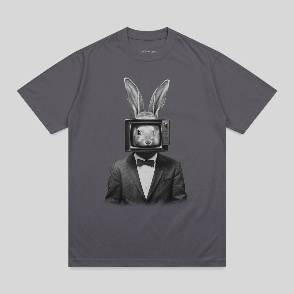 Rabbit TV Head Suit Graphic Design product type