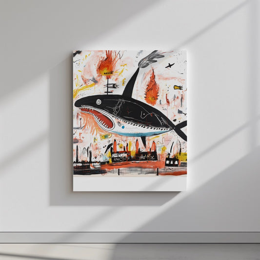 Quadro canvas societywhale2
