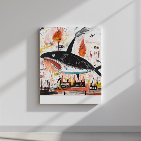 Quadro canvas societywhale2