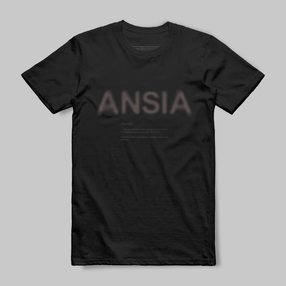 ANSIA Graphic Statement Tee Shirt Fashion Apparel