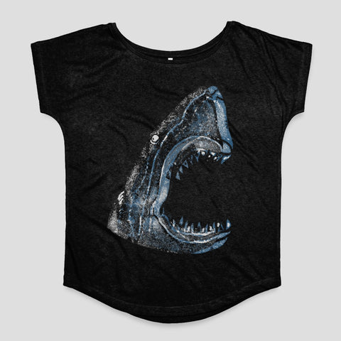 Fierce Shark Graphic Print Women's T-shirt Product