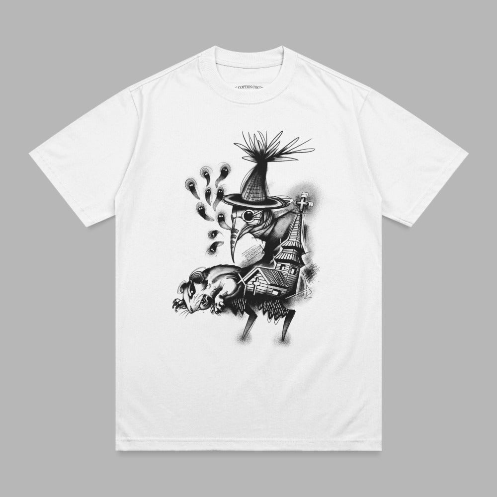 Plague Doctor Rat Church Steeples Spooky Spirits product type