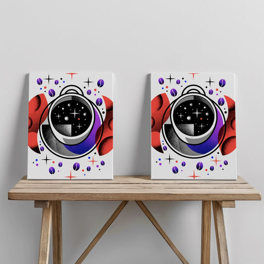 Quadro canvas coffee