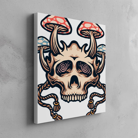 Quadro canvas mask-mushroom