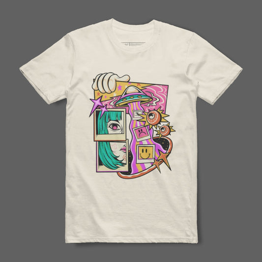 Colorful Abstract Art Design T-Shirt Fashion Apparel