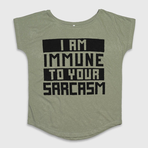 I Am Immune To Your Sarcasm Graphic Tee
