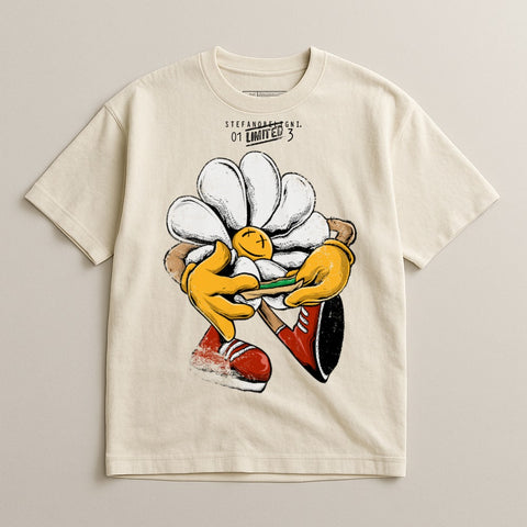 Relaxed Fit Graphic Designer T-Shirt for Casual Wear
