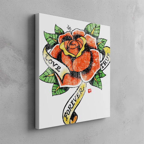 Quadro canvas rose