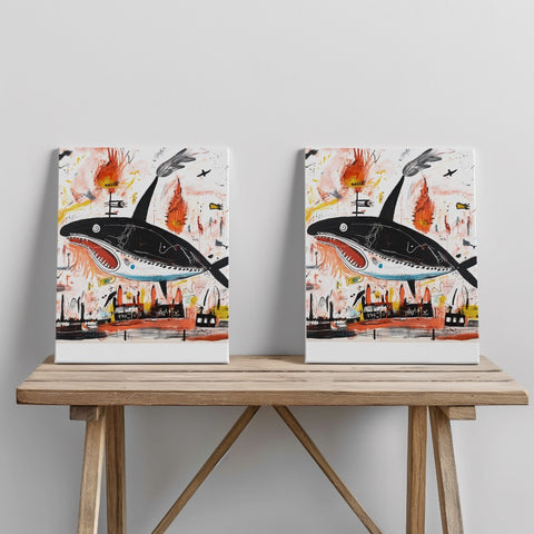 Quadro canvas societywhale2
