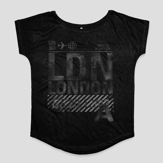LDN London First Class GBR 303 Printed T-Shirt