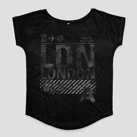 LDN London First Class GBR 303 Printed T-Shirt