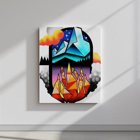 Quadro canvas blupills