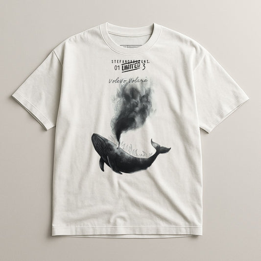 Limited Edition Whale Graphic Print T-Shirt