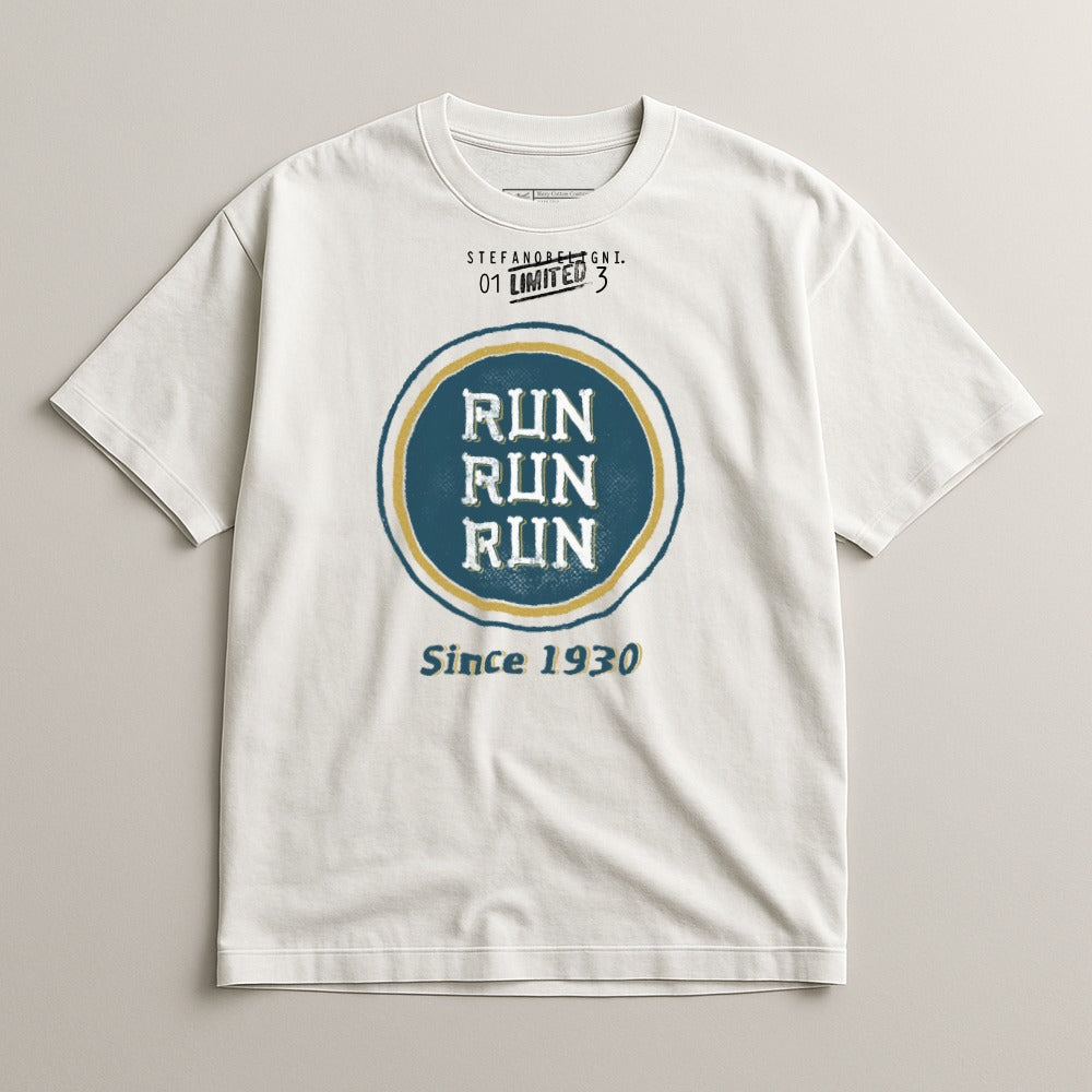 Vintage Style RUN RUN RUN Since 1930 T-shirt