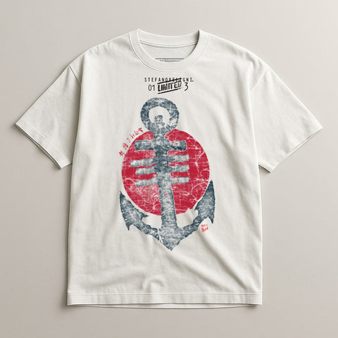 Limited Edition Graphic T-Shirt with Anchor Design