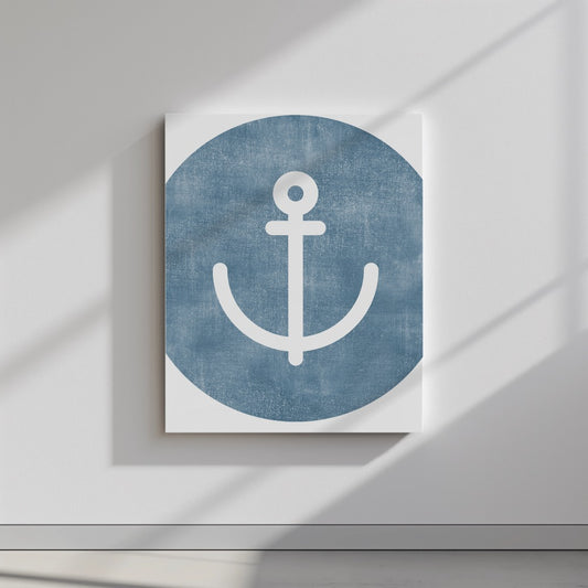 Quadro canvas Circle Anchor