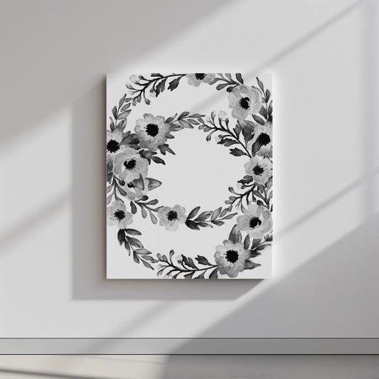 Quadro canvas circle_flower