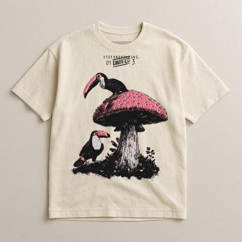 Stef Anderkant GT 01 Laminet 3 Toucan Mushroom Tee