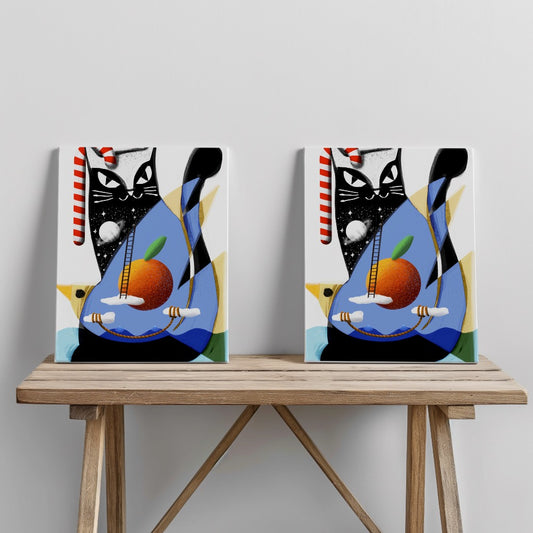 Quadro canvas gabbianella