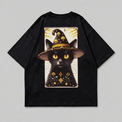 Black Cat Mushroom Wizard Hat Feline Mystic Tarot Art product type
Black cat
Witch cat
Mushroom hat
Feline art
Mystic cat
Tarot art
Wizard cat
Magic cat
Spooky cat
Halloween cat
Cute cat
Occult feline
Dark aesthetic
Graphic tee
Animal print
Whimsical cat
Fantasy art
Cat lover
Unique design
Enchanting cat