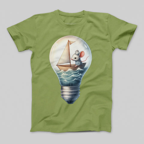 T-shirt donna boyfriend sailor-mouse