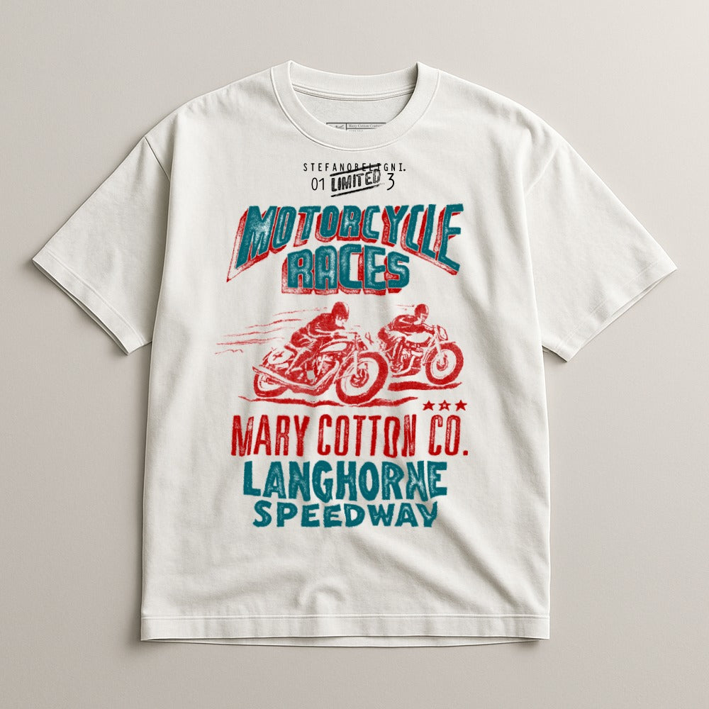 Motorcycle Races Langhorne Speedway T-Shirt