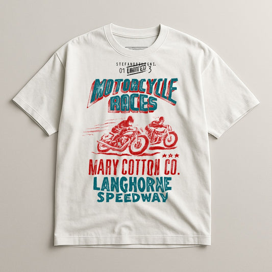 Motorcycle Races Langhorne Speedway T-Shirt