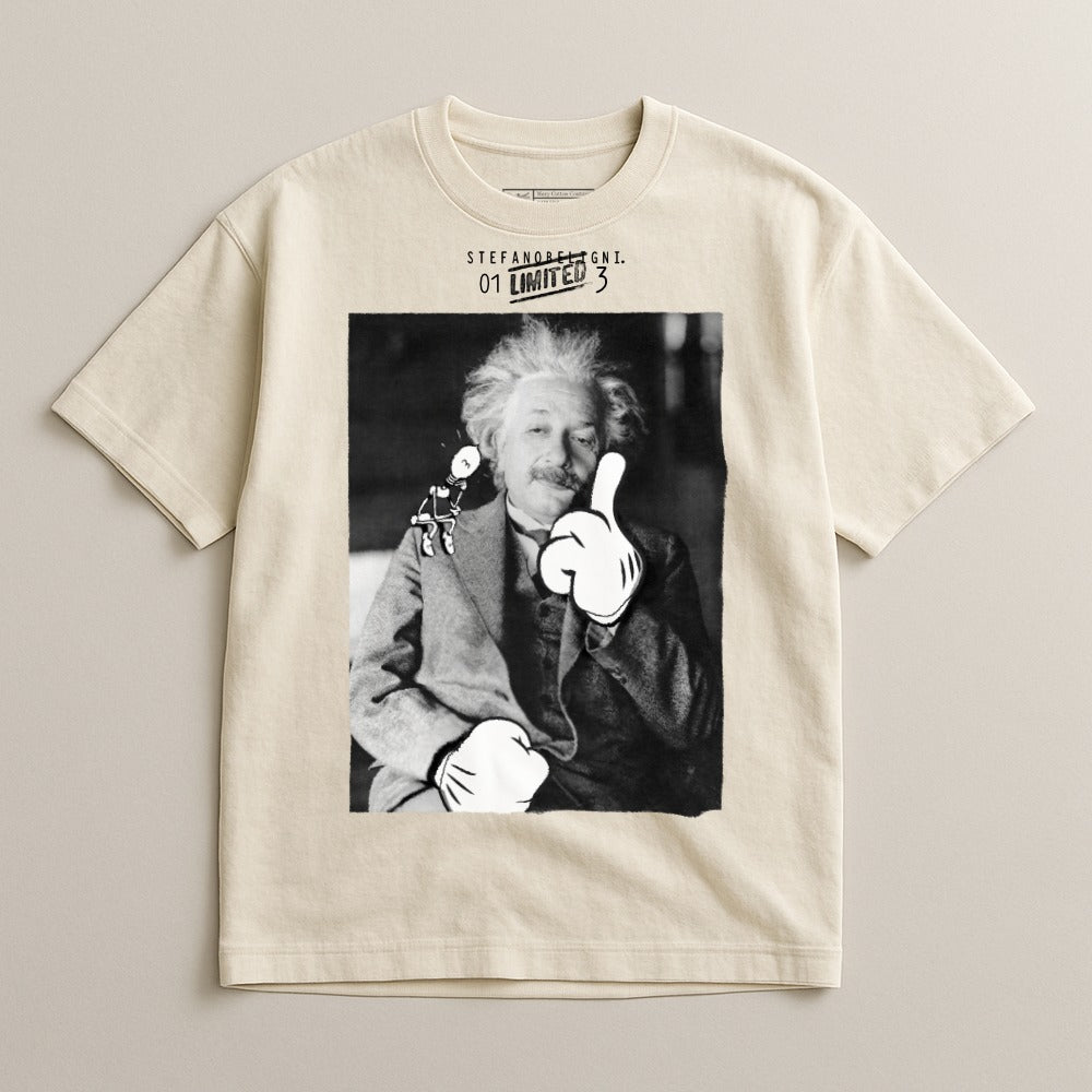 Cool Graphic Einstein Design Short Sleeve T-shirt
