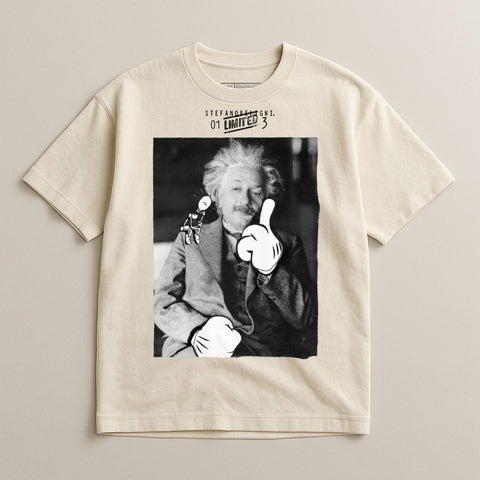 Cool Graphic Einstein Design Short Sleeve T-shirt