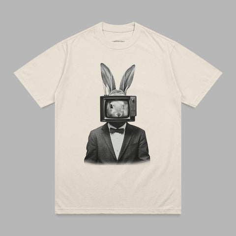 Rabbit TV Head Suit Creative Visual Display product type
