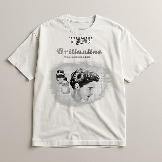 Vintage Brillantine Graphic Print T-Shirt
