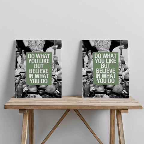 Quadro canvas Believe