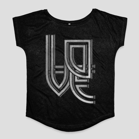 Geometric LOVE Print Casual Women's T-Shirt