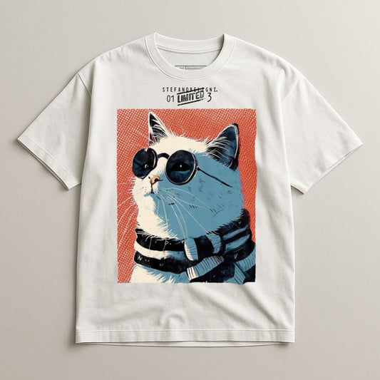 Cool Cat in Sunglasses Limited Edition T-Shirt