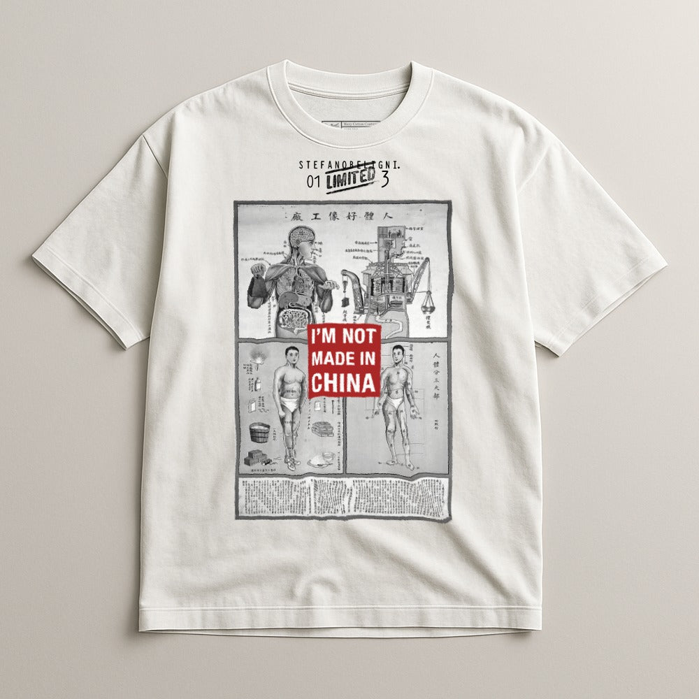 Graphic T-shirt with Vintage Advertisement Print